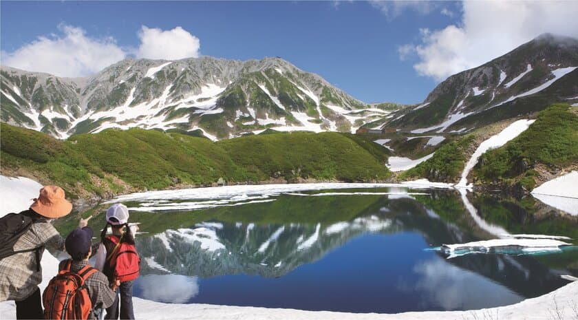 夏休みは極上の避暑地・立山黒部アルペンルートへ！
親子限定の前売り乗車引換券をコンビニにて7月19日から発売