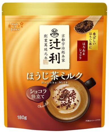 辻利ほうじ茶ミルク