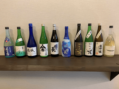 日本酒銘柄（イメージ）