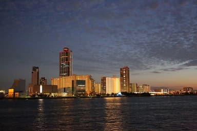 大阪港の夜景