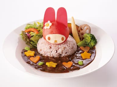 まるごとマイメロ？トマトの欧風カレー