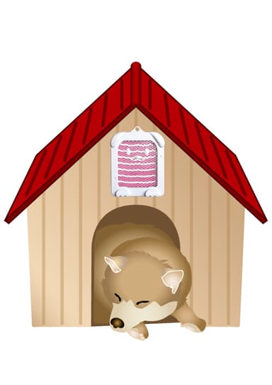 使用イメージ(犬小屋)