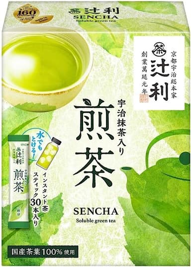 辻利宇治抹茶入り煎茶３０本入