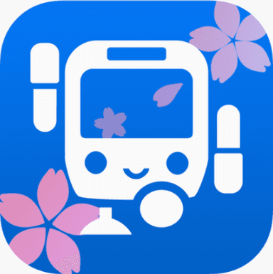 「駅すぱあと for Android」アイコン（期間限定の春バージョン）