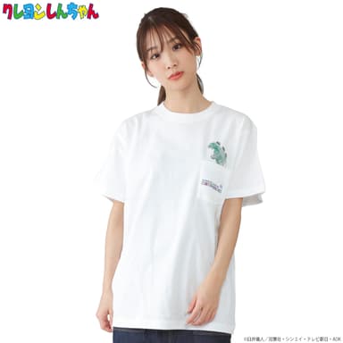 ポケット付きTシャツ　着用イメージ(1)