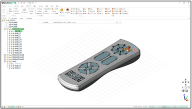 図脳CAD3D V2操作画面