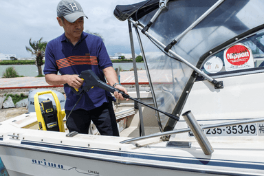 洗浄力で選べる2つのコードレスタイプの高圧洗浄機2