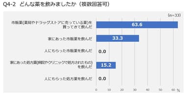 Q4-2 どんな薬を飲みましたか(複数回答可)