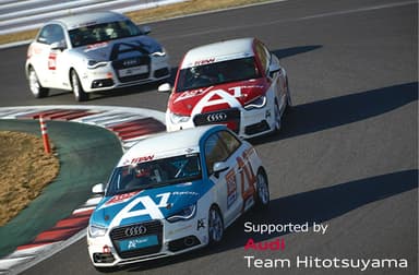 走行体験Audi A1 CUPマシン