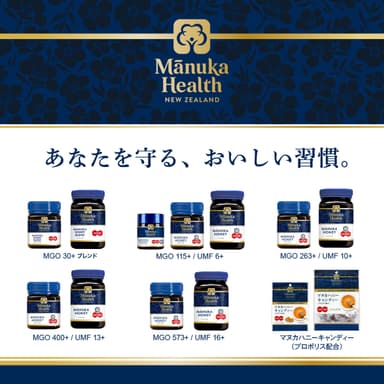 マヌカヘルス 商品ラインナップ