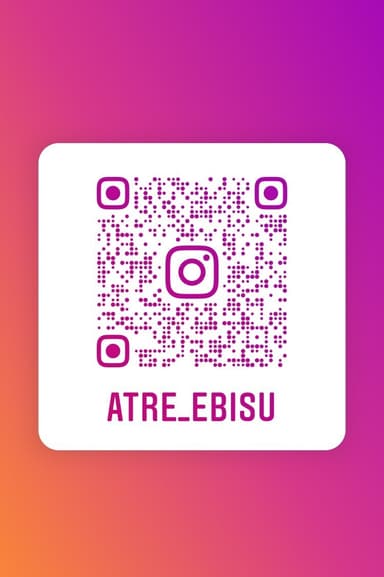 アトレ恵比寿Instagram公式アカウントQR