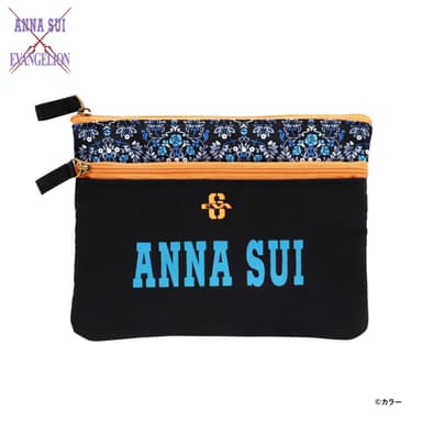 エヴァンゲリオン×ANNA SUI　平ポーチ