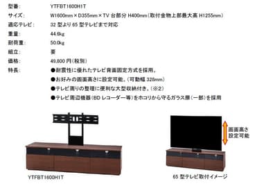 YTFBT1600H1T_商品スペック