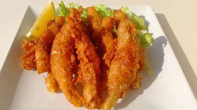 鶏皮餃子＆大分県名産柚子胡椒(大分県)