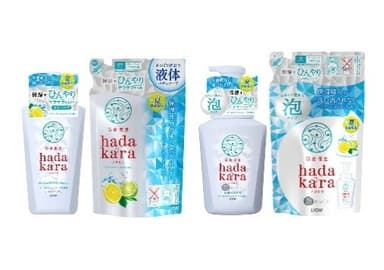 ｈａｄａｋａｒａボディソープ　保湿＋ひんやり(数量限定発売)