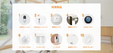 eMamoホーム利用製品