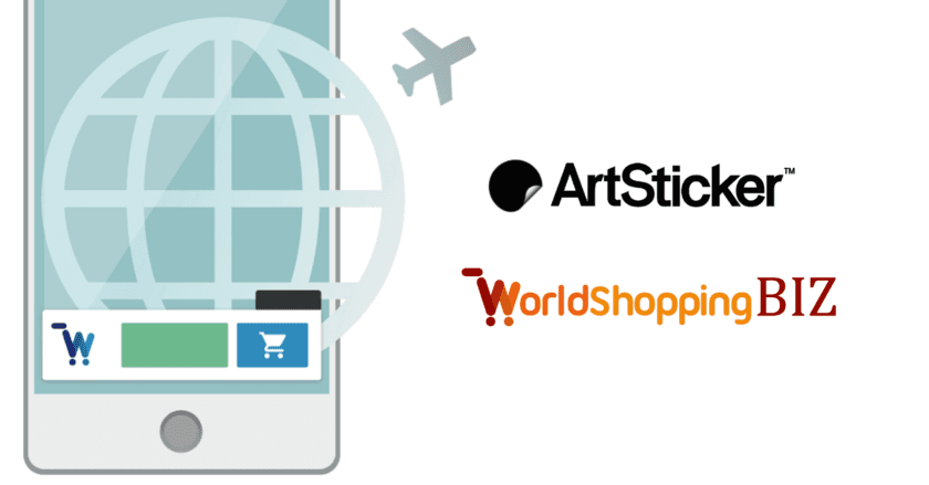 越境EC支援のジグザグ、
アート・コミュニケーションプラットフォーム「ArtSticker」に
WorldShopping BIZを導入。ウェブインバウンド対応を開始。