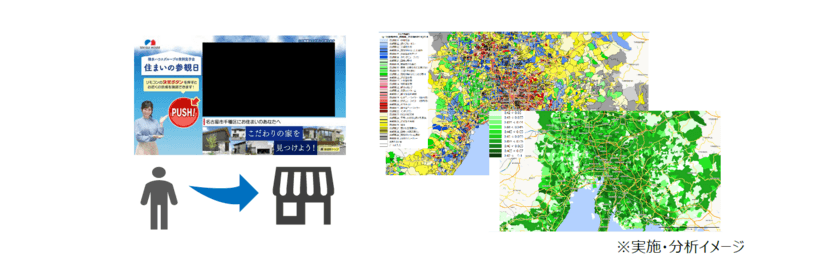 データ放送×視聴データで、視聴者行動や来訪効果を可視化
　中京テレビによるジオターゲティングCMの
エリアマーケティングを支援