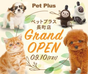 ペットプラス長町店OPEN(1)