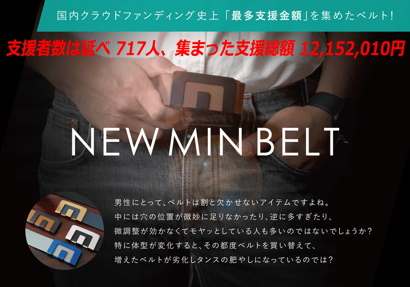 ABCテレビ「おはよう朝日です」の人気コーナー
「チェック・ザ・ヒッツ」に、国内クラウドファンディング史上
「最多支援金額」を集めたベルトが10月4日(月)参戦！