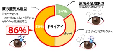 図5) ドライアイタイプ別構成比