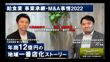 給食業事業承継・M&A事情2022