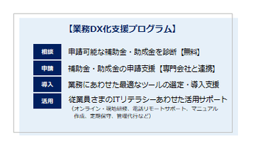 業務DX化支援プログラム