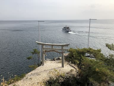 都久夫須麻神社鳥居