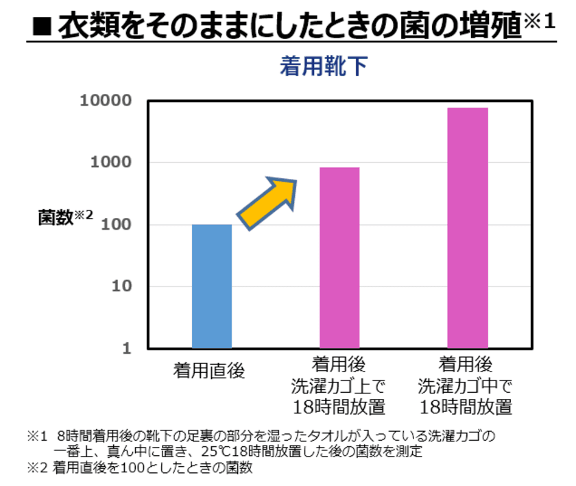 洗濯物の放置にご用心！汚れた衣類を放置すると菌が増える？
洗濯頻度が少ない世帯や単身世帯におススメのお洗濯方法とは？