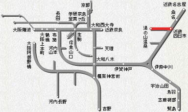 近鉄路線図