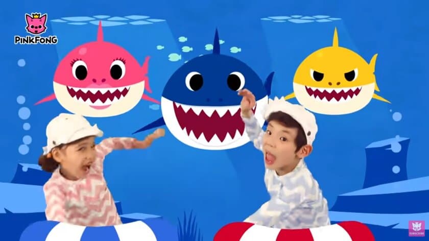 YouTube史上初！100億回再生を達成した「Baby Shark」で
英語学習DVDが再注目