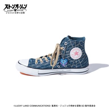 ジョジョの奇妙な冒険 ストーンオーシャン【CONVERSE】チャーム付きシューズ (5)