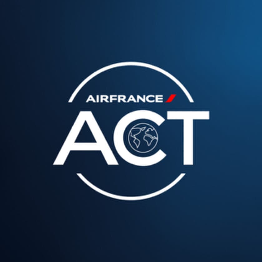 エールフランス航空は、新たなCO2排出削減戦略を掲げ
「Air France ACT」プログラムを発足しました