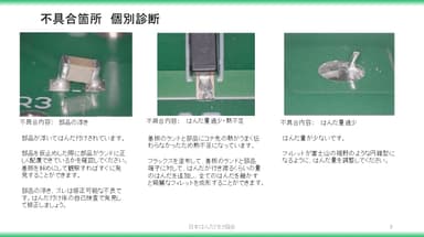 検定結果報告書の例2