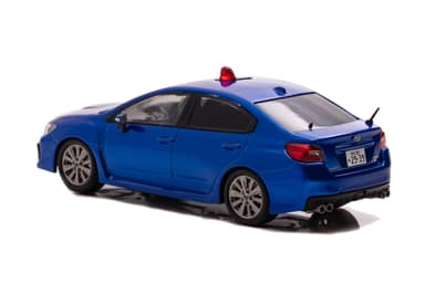 1/43 スバル WRX S4 2.0GT Eye Sight (VAG) 2019 埼玉県警察高速道路交通警察隊車両(覆面 青)：左後