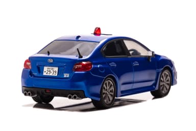 1/43 スバル WRX S4 2.0GT Eye Sight (VAG) 2019 埼玉県警察高速道路交通警察隊車両(覆面 青)：右後