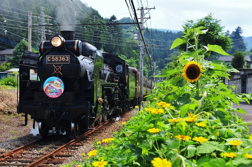 「ガリガリ君が秩父鉄道に遊びにやってくる2022」
7月16日より開催！SL運行、スタンプラリーや
アイスバー型あたり付記念乗車券販売を実施