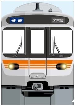 315系車窓クリアファイル