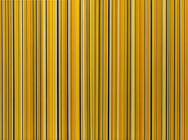 コーネーリア・トムセン「Stripes Nr. 125」(2020)／92×122cm／Oil on canvas