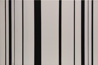 コーネーリア・トムセン「Stripes Nr. 126」(2021)／71×102cm／Oil on canvas