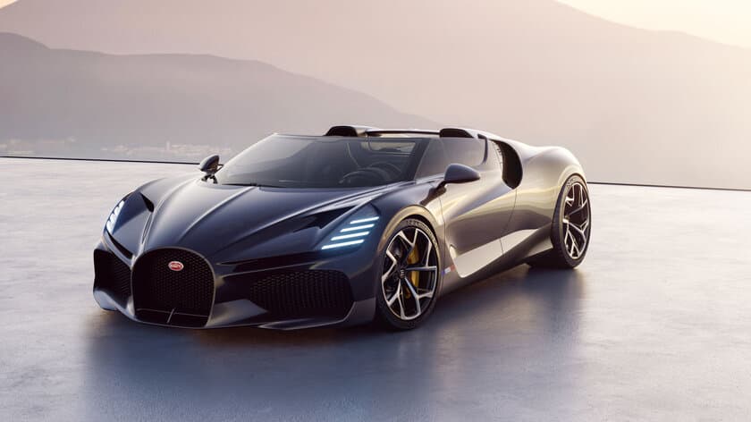 “世界限定99台”究極のロードスター
「BUGATTI W16 MISTRAL」の予約販売を開始！
ハイパーカーブランド「ブガッティ 東京(BUGATTI TOKYO)」