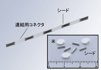 連結したシード線源例