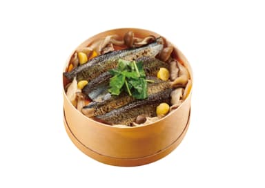 金粂_秋刀魚のせいろ飯