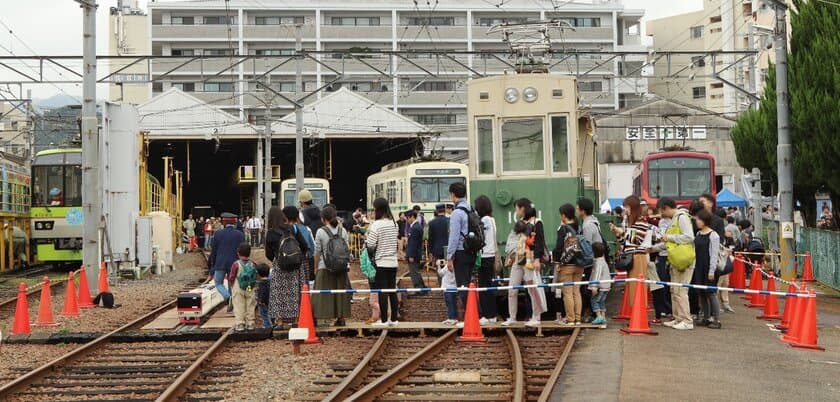 ～ 3年ぶりの開催！ 叡山電車の車庫公開イベント ～
「第15回えいでんまつり」を10月29日（土）に開催します
