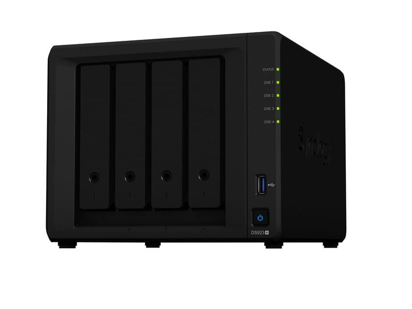 Synology社製 中小企業、在宅ビジネスのデータ管理用の
ファイル共有ストレージキット
「DiskStation DS923+」の取り扱いを11月24日(木)より開始