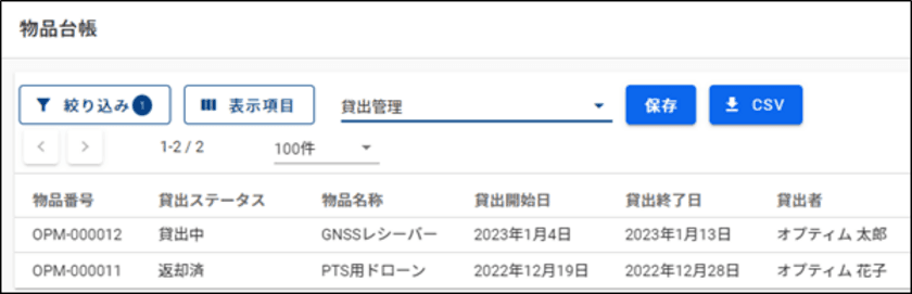 物品管理クラウドサービス「OPTiM Asset」に
物品台帳カスタマイズ機能と、シングルサインオン機能を追加