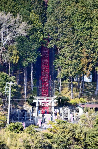 素盞鳴神社雛段飾り3