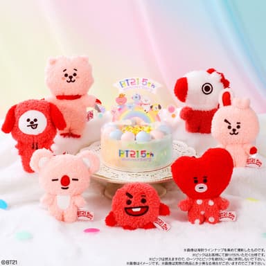 キャラデコ BT21 5thアニバーサリーケーキ