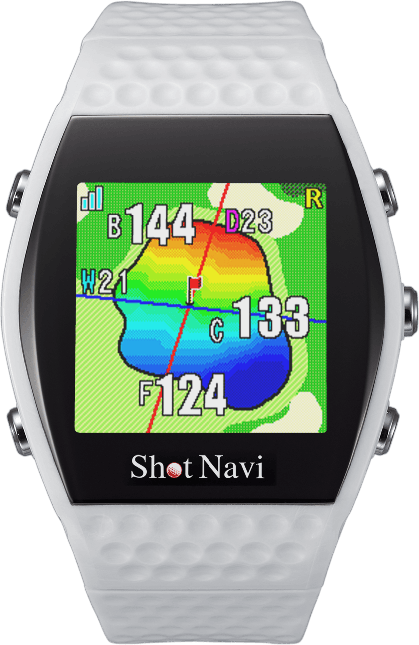 テクタイト、腕時計型GPSゴルフナビ 新機能の
「Green Eye」を搭載したShot Navi「INFINITY」を3/1発売