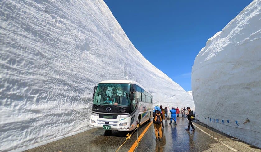 立山黒部アルペンルート　2023年4月15日(土)より、
2023 立山黒部・雪の大谷フェスティバルを開催